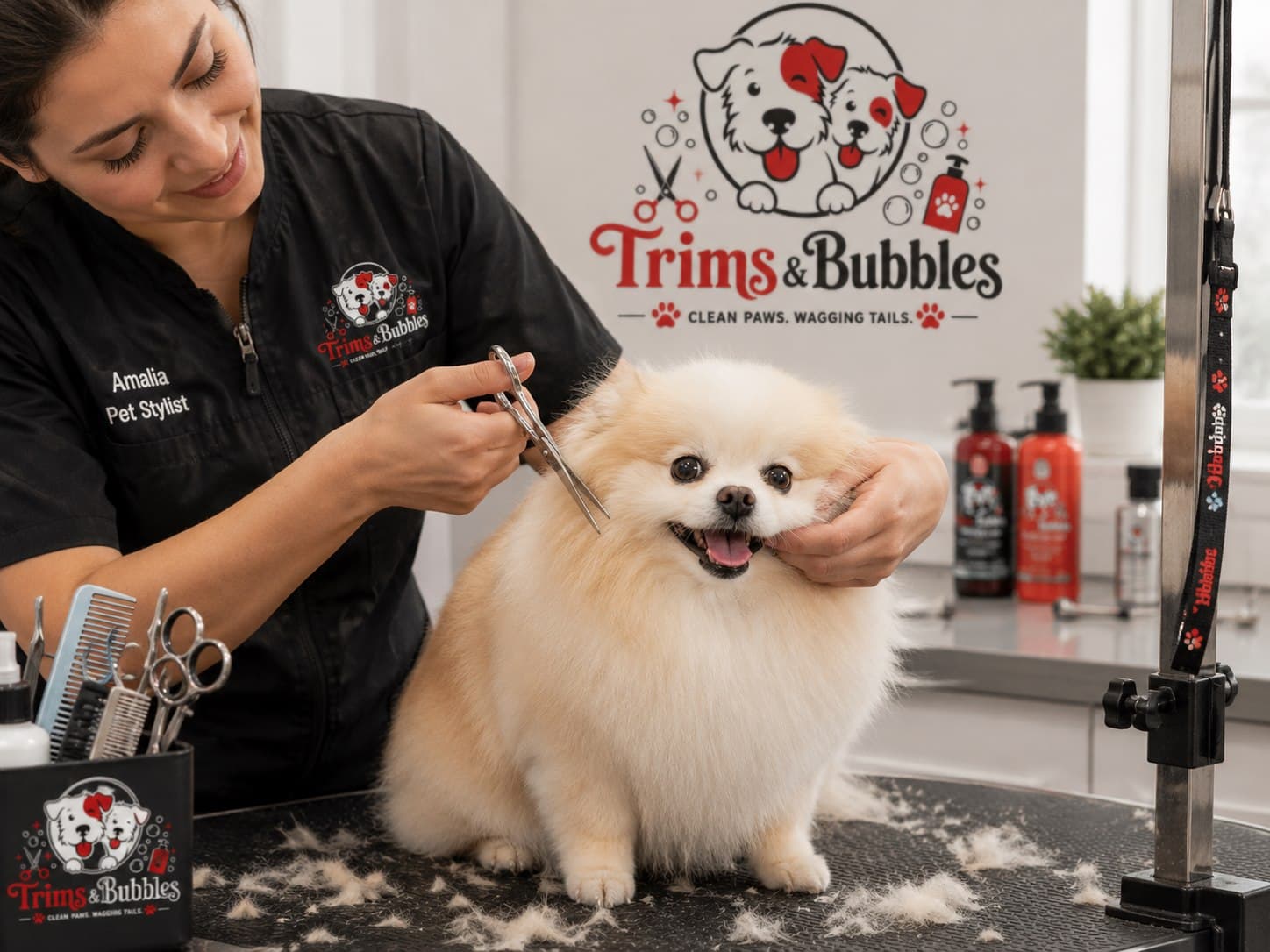 Wash and Tidy grooming service
